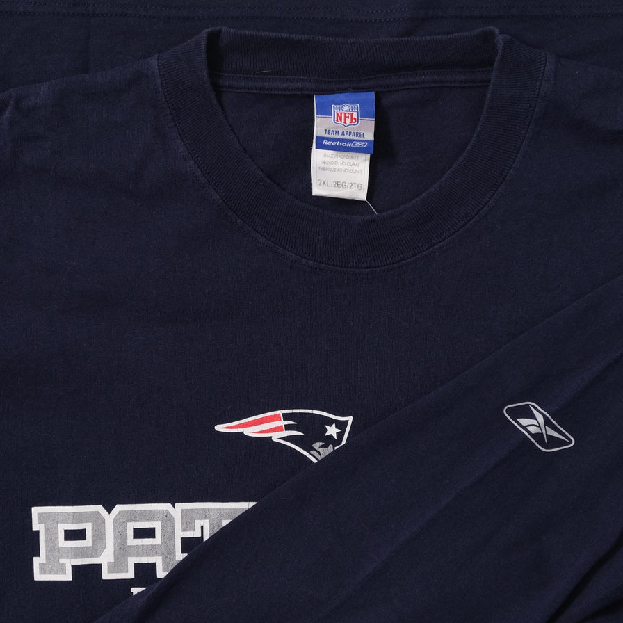 Vintage Reebok New England Patriots Longsleeve XXLarge 