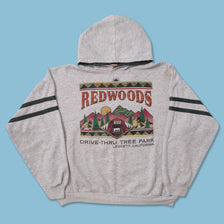 Vintage Redwoods Tree Park Hoody Large 
