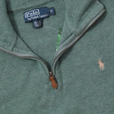 Vintage Polo Ralph Lauren Q-Zip Sweater Medium 