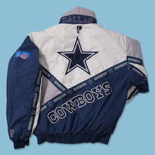 Vintage Women's Pro Player Dallas Cowboys Padded Jacket Medium 
