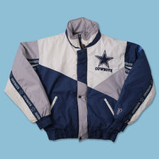 Vintage Women's Pro Player Dallas Cowboys Padded Jacket Medium 