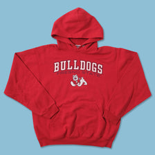 Vintage Fresnostate Bulldogs Hoody Large 