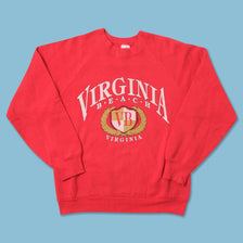 Vintage Virginia Beach Sweater Small 