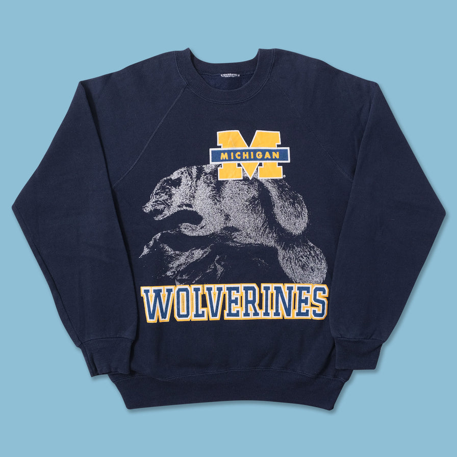 Vintage Michigan Wolverines Sweater Medium 