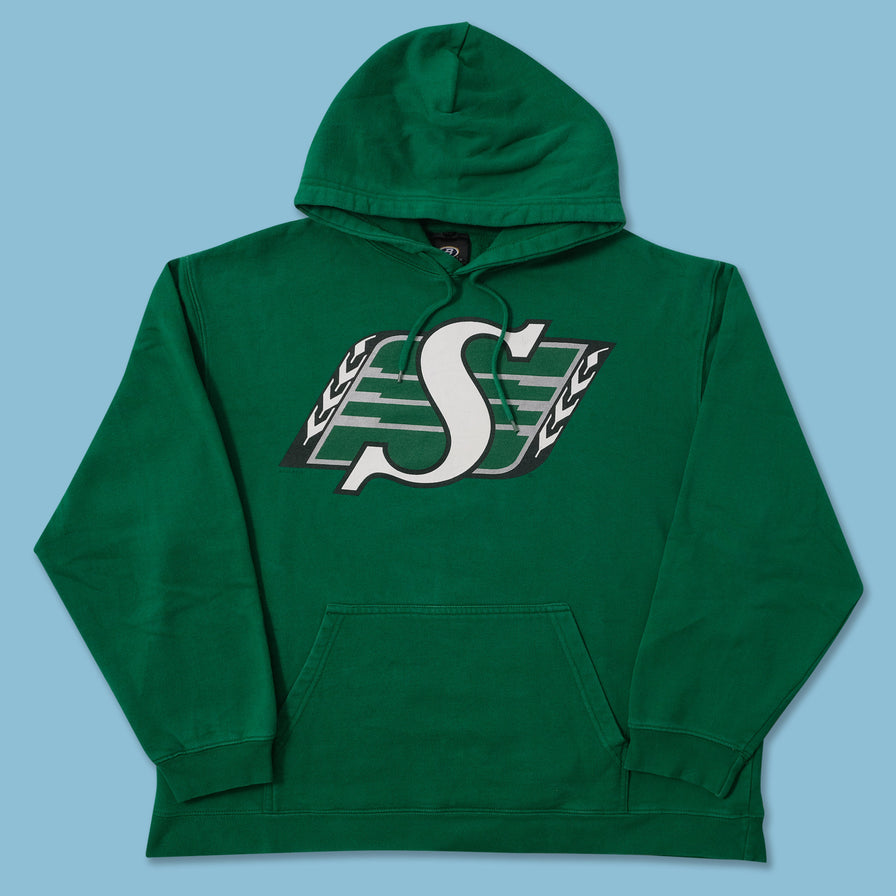 Vintage Saskatchewan Riders Hoody Large 