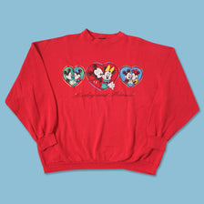 Vintage Mickey and Minnies Sweater XLarge 