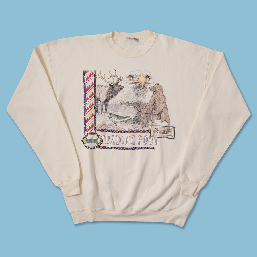 Vintage Trading Post Animal Sweater XLarge 