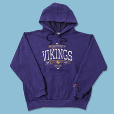 Vintage Minnesota Vikings Hoody Large 