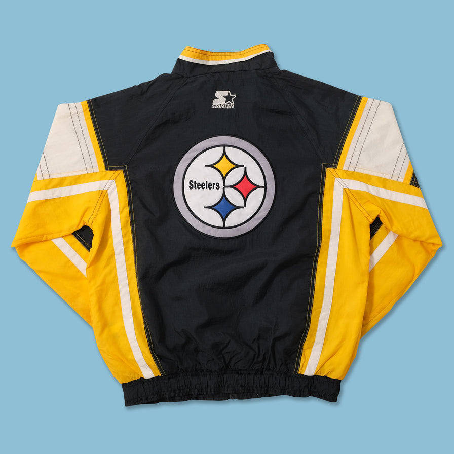 Vintage Starter Pittsburgh Steelers Track Jacket Medium 
