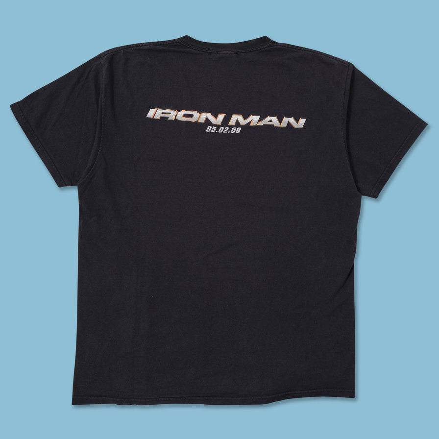 2008 Iron Man Glow In The Dark T-Shirt XLarge 
