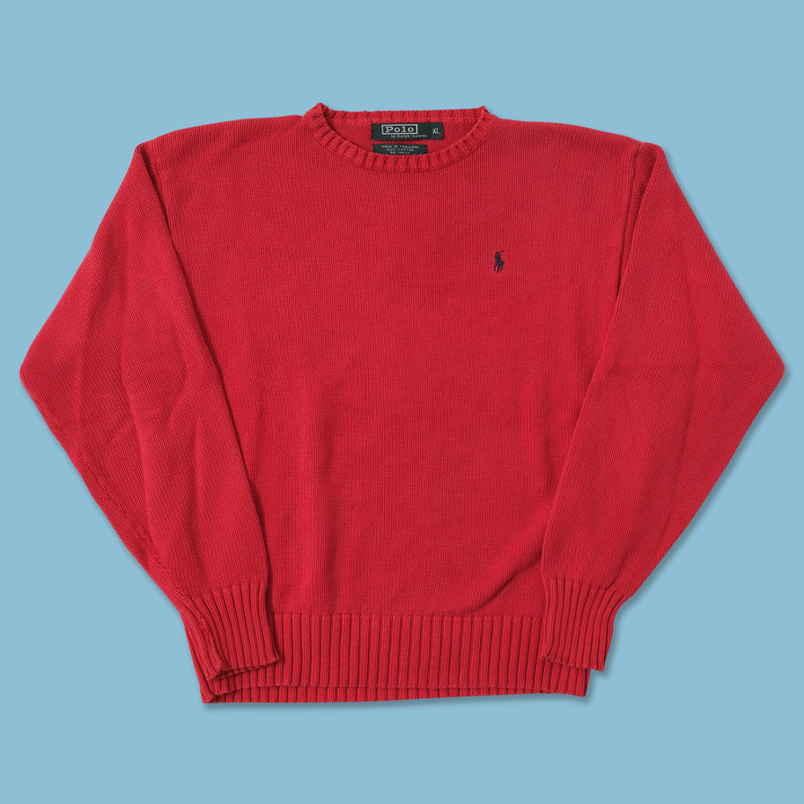 Vintage Polo Ralph Lauren Knit Sweater Medium 