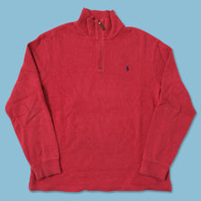 Vintage Polo Ralph Lauren Q-Zip Sweater Large 