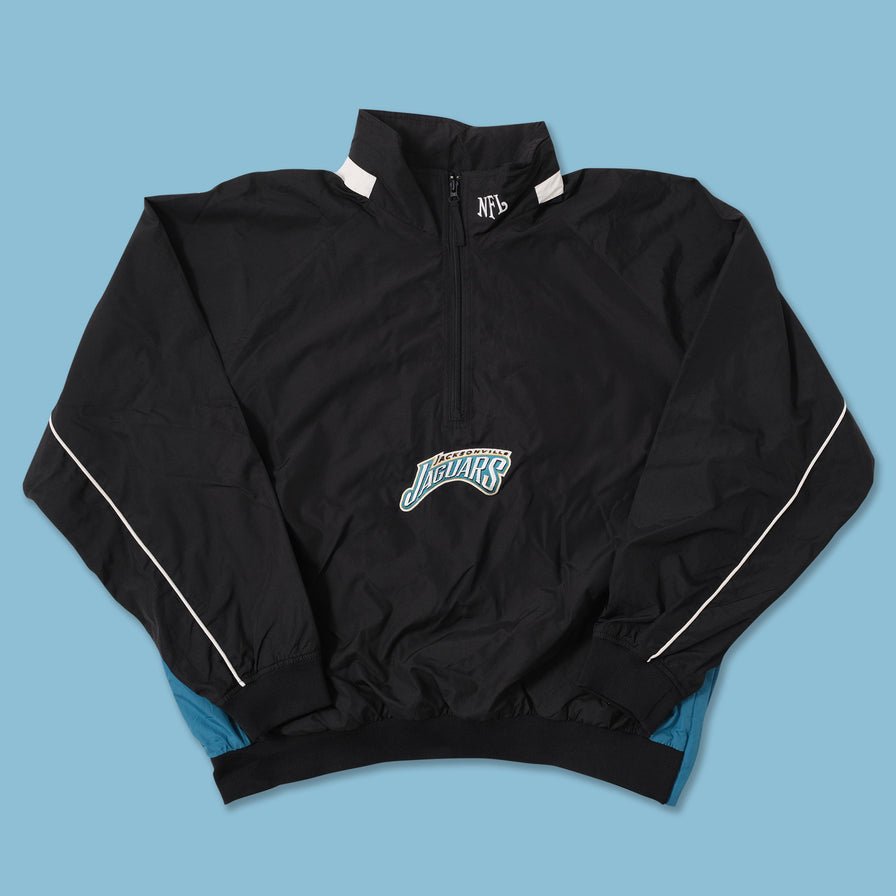 Vintage Jacksonville Jaguars Q-Zip Windbreaker XLarge 
