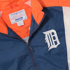 Vintage Starter Detroit Tigers Track Jacket Large 