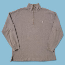 Vintage Polo Ralph Lauren Q-Zip Sweater XLarge 