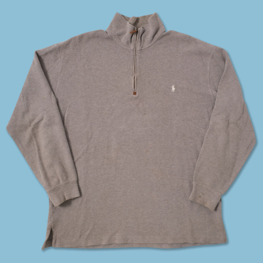 Vintage Polo Ralph Lauren Q-Zip Sweater XLarge 