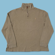 Vintage Polo Ralph Lauren Q-Zip Sweater Large 