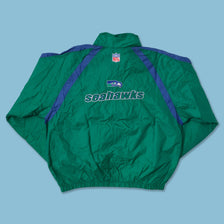 Vintage Reebok Seattle Seahawks Track Jacket XLarge 