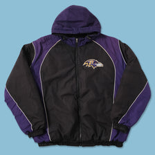 Vintage Baltimore Ravens Padded Jacket XXLarge 