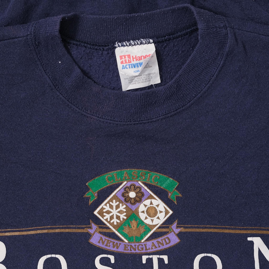 Vintage Boston Massachusetts Sweater Medium 