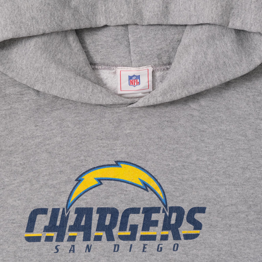 Vintage San Diego Chargers Hoody Large 