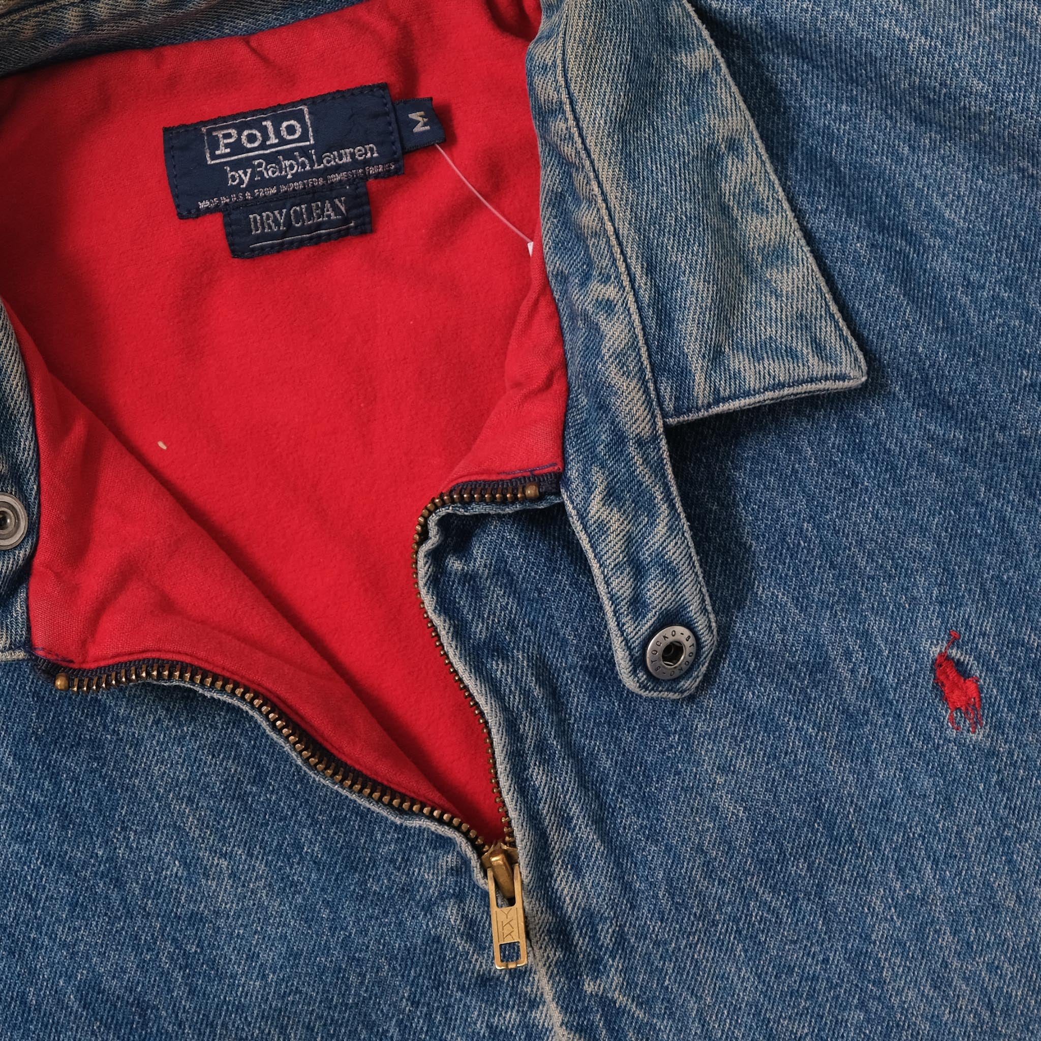 Vintage Polo Ralph Lauren Denim Jacket Medium | Double