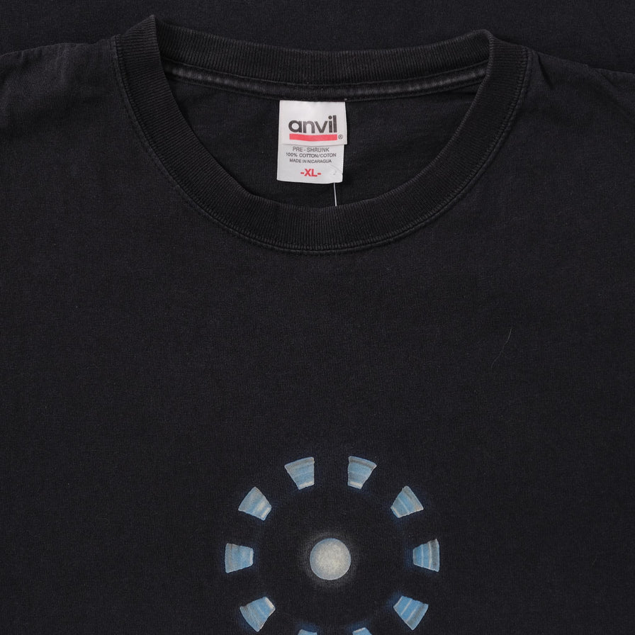 2008 Iron Man Glow In The Dark T-Shirt XLarge 