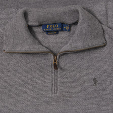 Polo Ralph Lauren Q-Zip Wool Sweater Small 