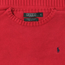 Vintage Polo Ralph Lauren Knit Sweater Medium 