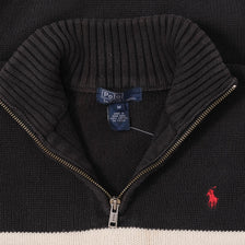 Vintage Women's Polo Ralph Lauren Q-Zip Knit Sweater XSmall 