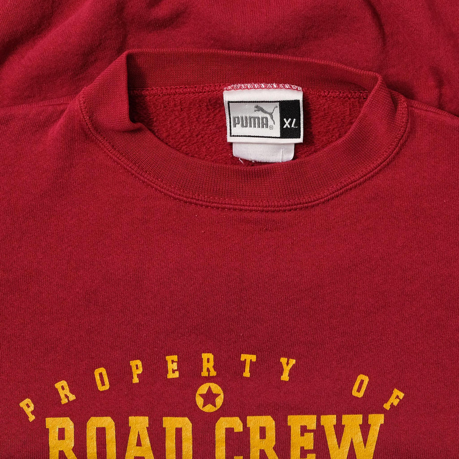 Vintage Puma Road Crew Athletics Sweater XLarge 