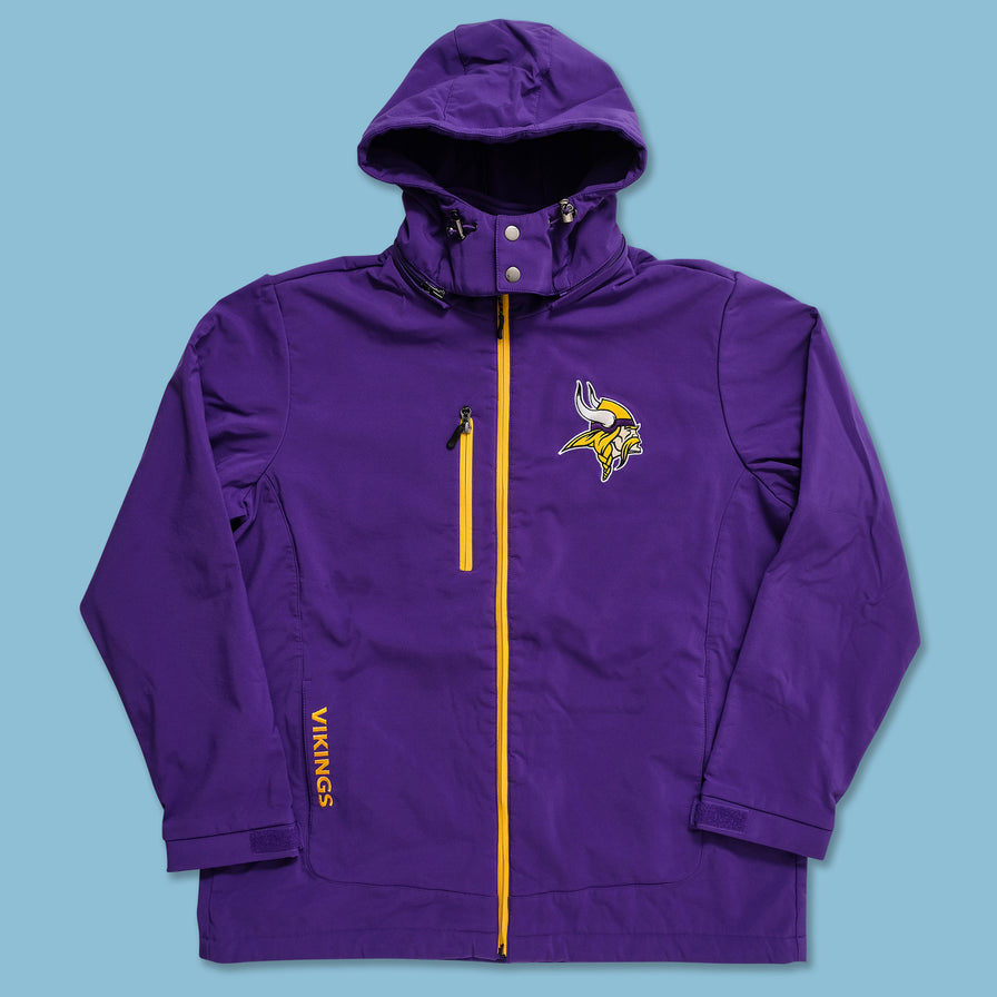 Vintage Minnesota Vikings Soft Shell Jacket XLarge 