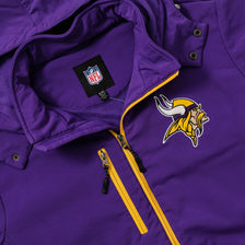 Vintage Minnesota Vikings Soft Shell Jacket XLarge 