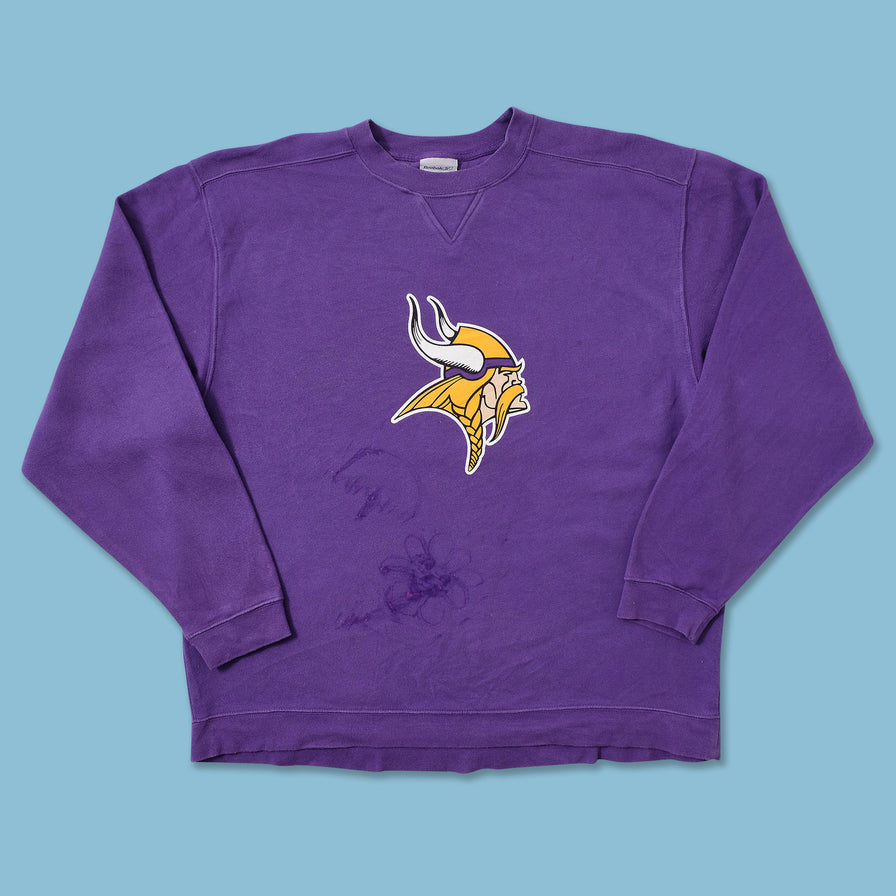 Vintage Reebok Minnesota Vikings Sweater XLarge 