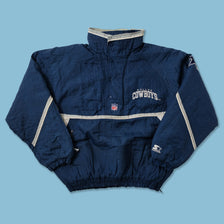 Vintage Starter Dallas Cowboys Anorak Large 