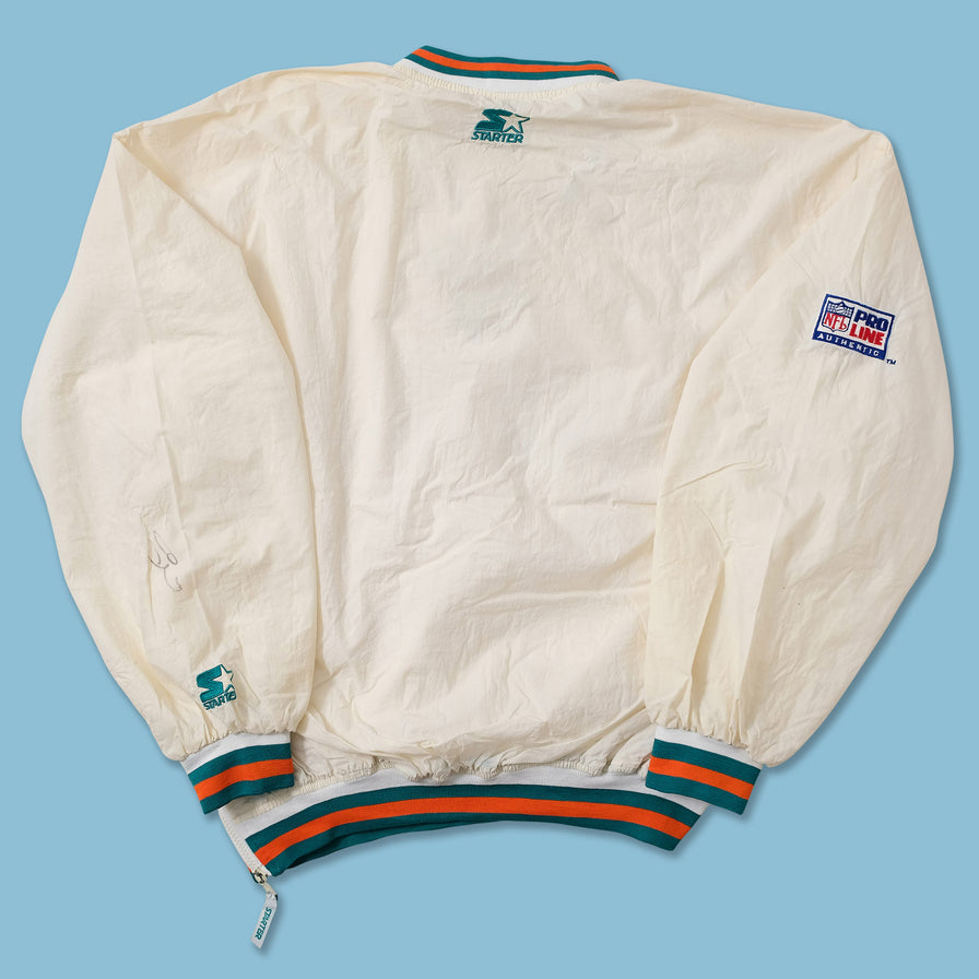 Vintage Starter Miami Dolphins Windbreaker XLarge 
