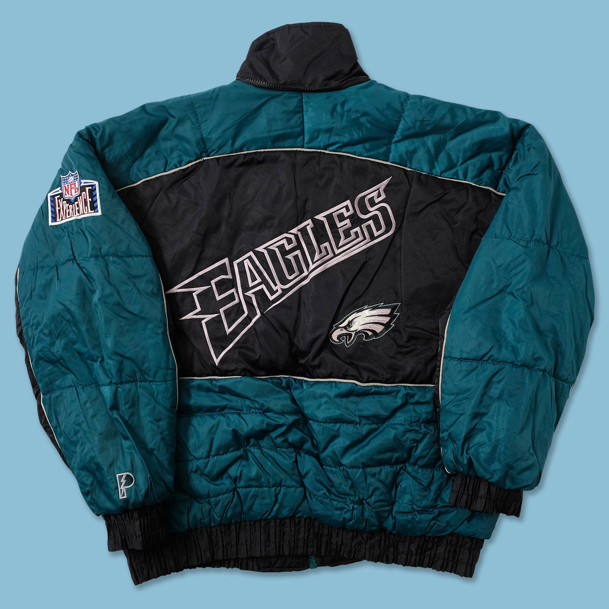 Vintage Pro Player Philadelphia Eagles Padded Jacket Large