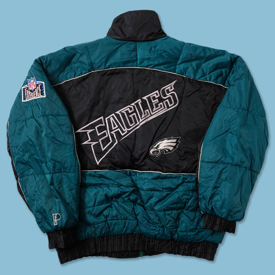 Vintage Pro Player Philadelphia Eagles Padded Jacket Large 