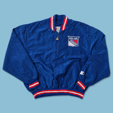 Vintage Starter New York Rangers Windbreaker XLarge 