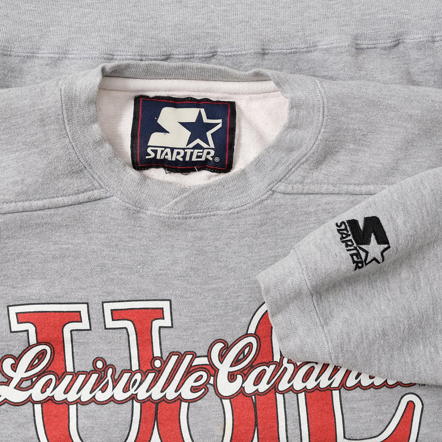 Vintage Starter Louisville Cardinals Sweater Large 