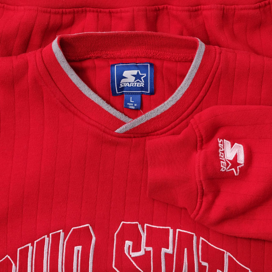 Vintage Starter Ohio State Buckeyes Sweater Large 