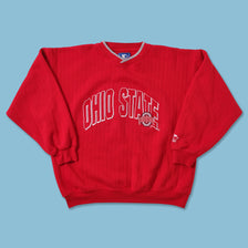 Vintage Starter Ohio State Buckeyes Sweater Large 