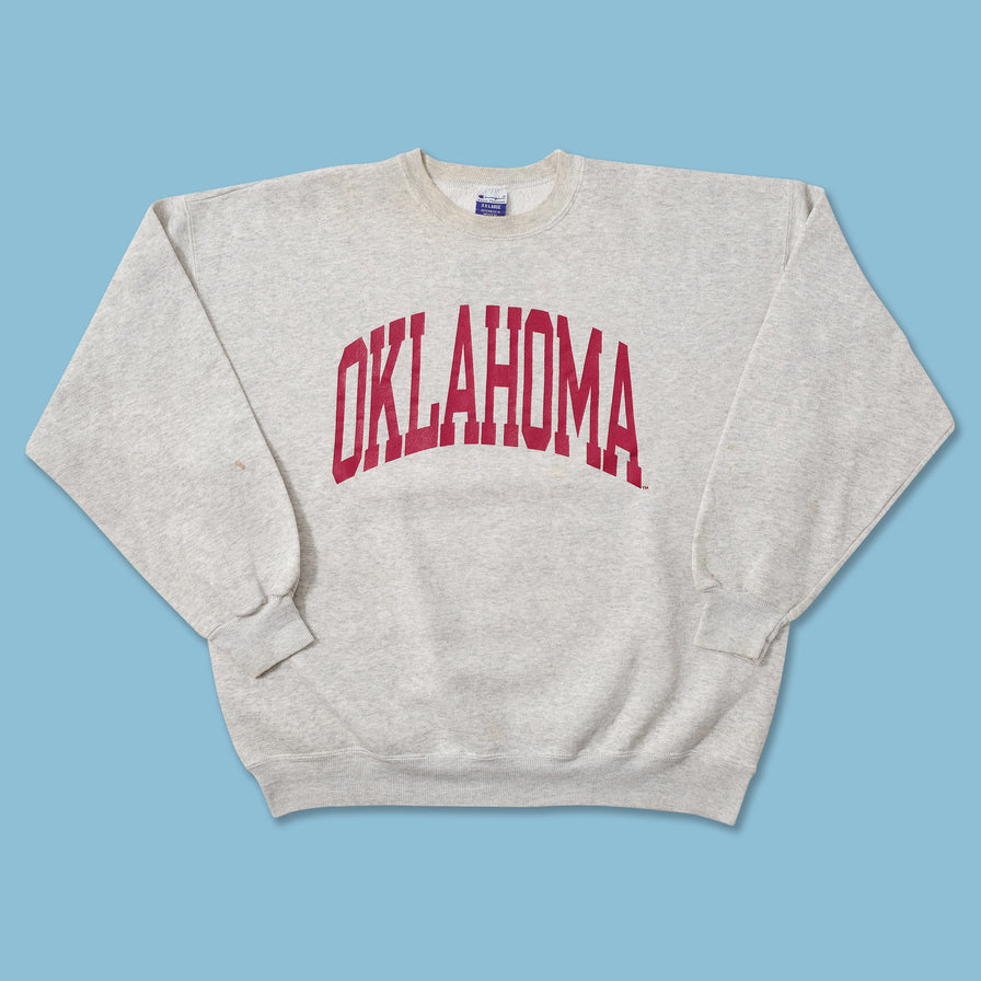 Vintage Champion Oklahoma Sweater XLarge 