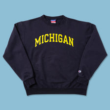 Vintage Champion Michigan Sweater Large 