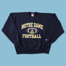 Vintage Champion Notre Dame Sweater Large 
