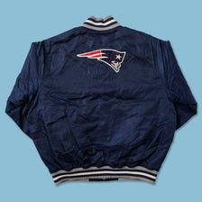 Vintage New England Patriots Padded Varsity Jacket XLarge 