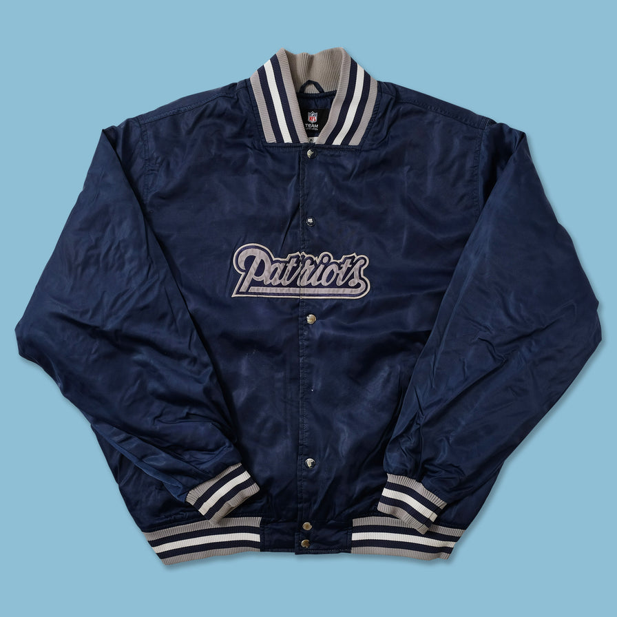 Vintage New England Patriots Padded Varsity Jacket XLarge 