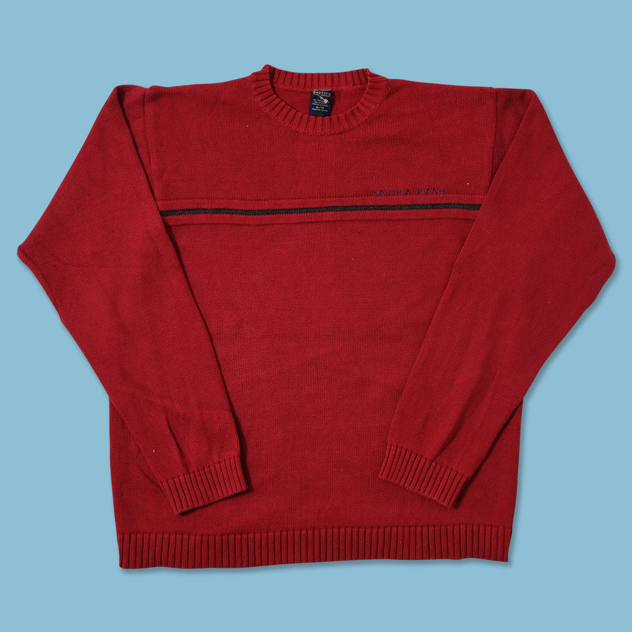 Vintage Nautica Knit Sweater XLarge 