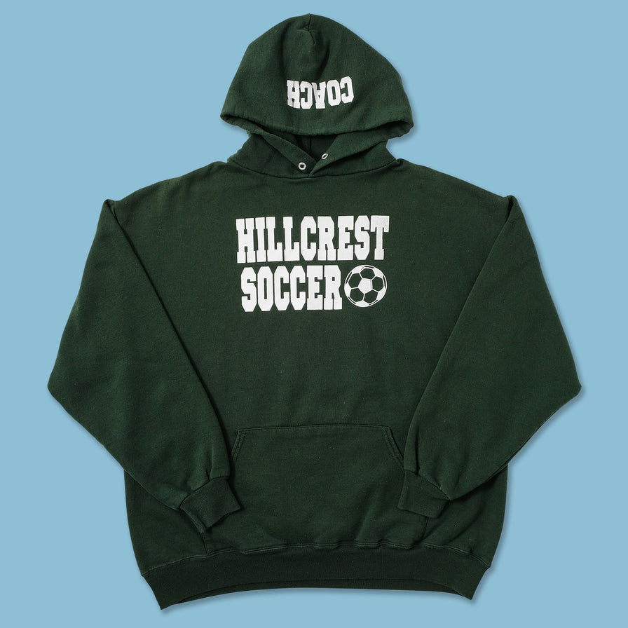 Vintage Hillcrest Soccer Hoody Large 