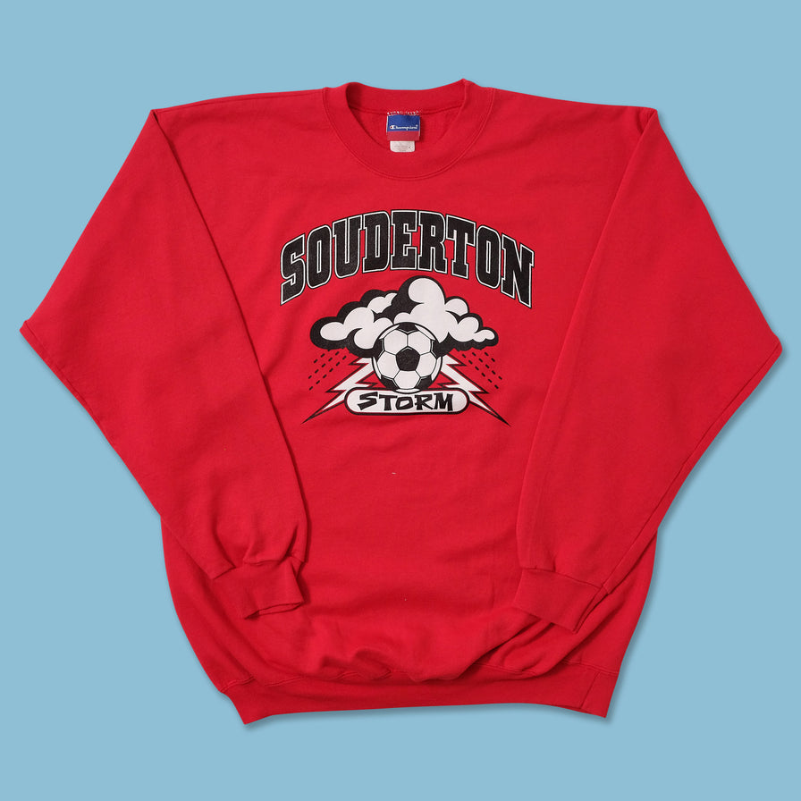 Vintage Champion Souderton College Sweater Large 